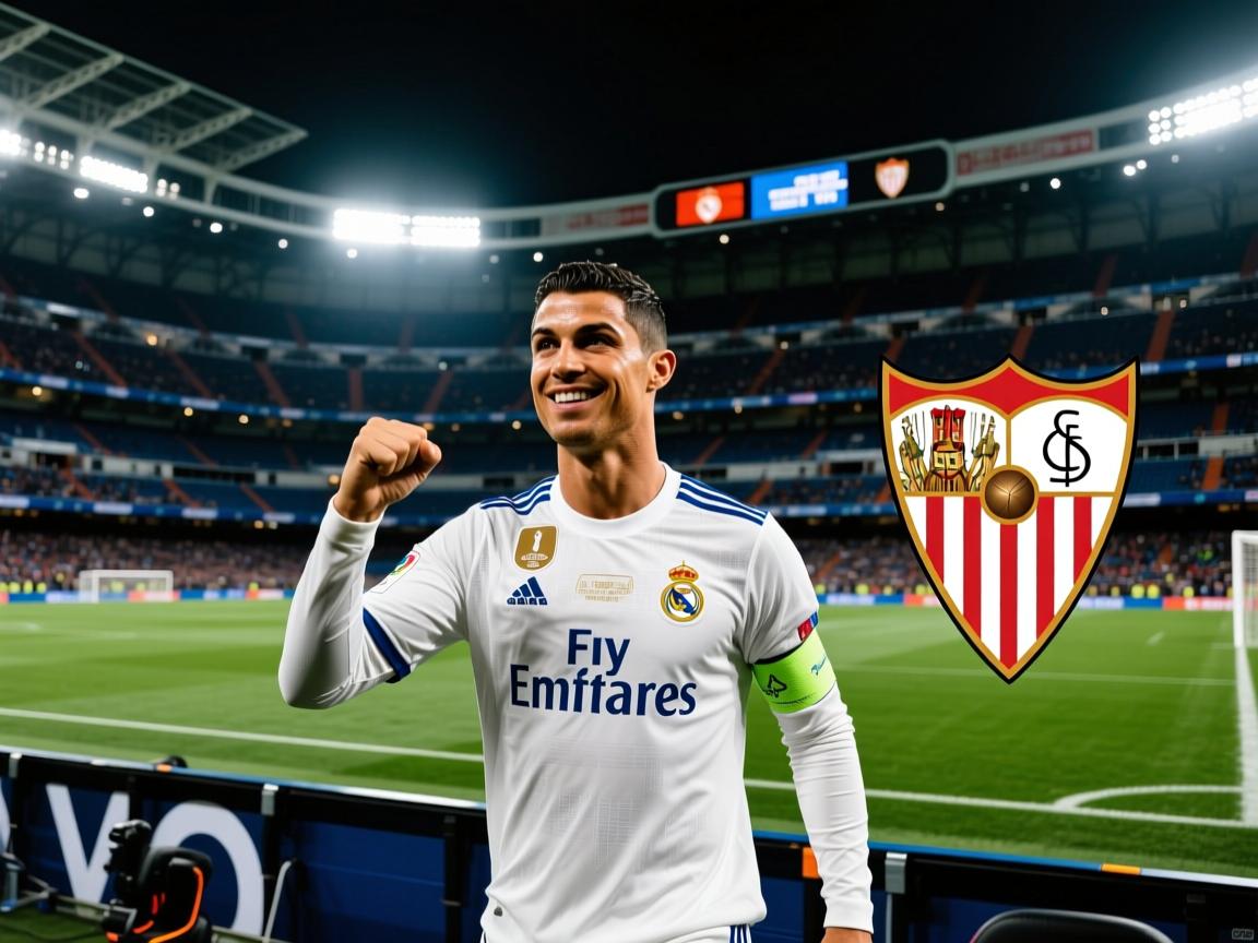 今晚打响！皇马2025年最后一战：西甲战塞维利亚姆总冲C罗队史纪录